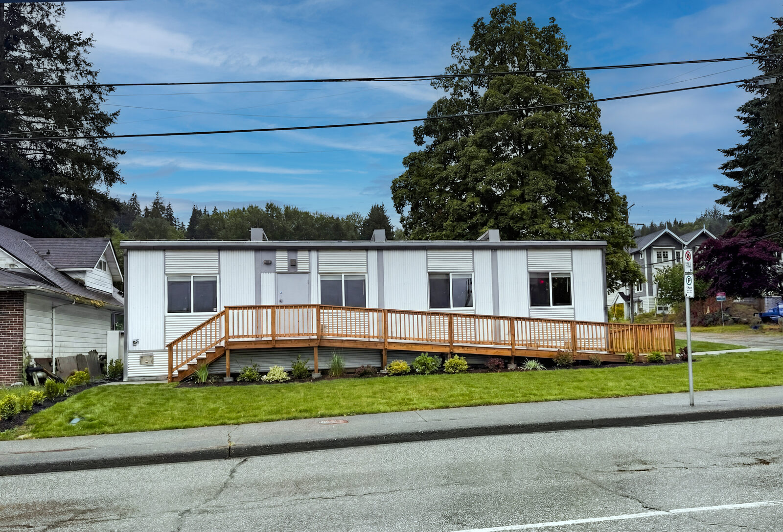 Actual photo of the Aspen unit after installation
